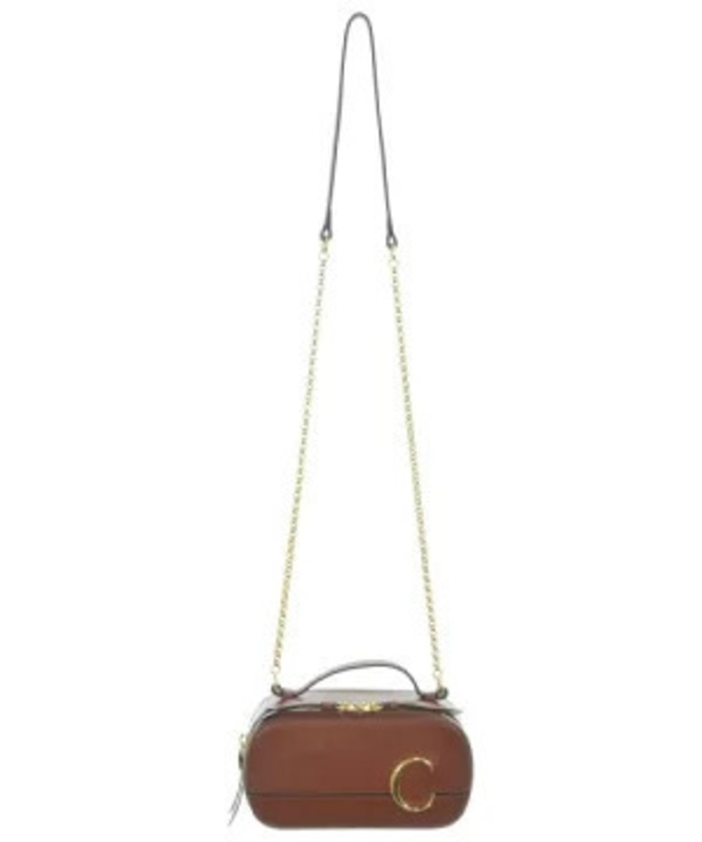 Chloe Vanity Bag brown shiny calfskin Bag Brown